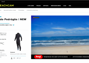 Veja como está o tempo e as condições da praia do Pedrógão pela Meo Beachcam