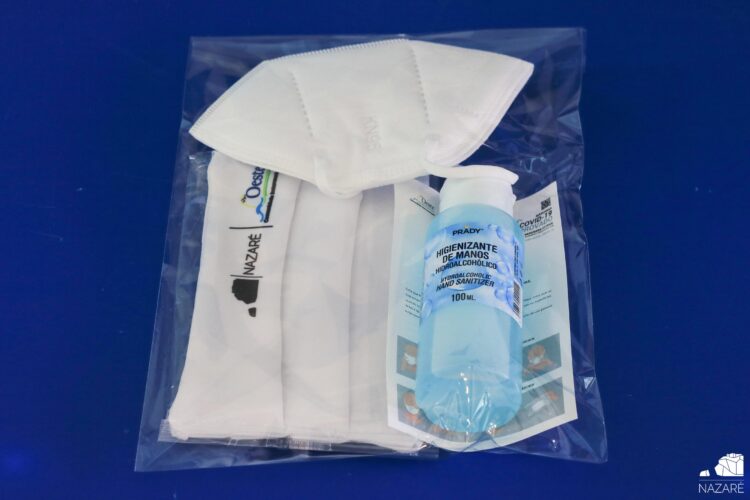 Entregues kits de protecção individual na Nazaré