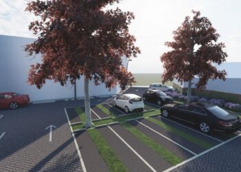 Novo parque de estacionamento no centro histórico de Pombal