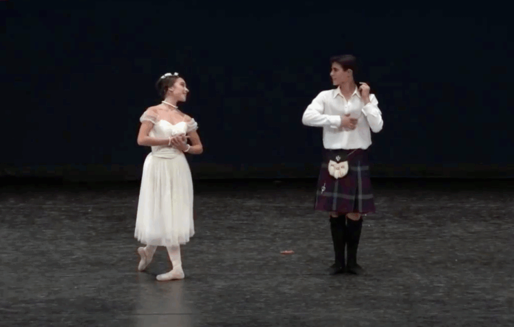 Margarita Fernandes e António Casalinho conquistam primeiro lugar no Youth America Grand Prix