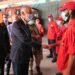 Presidente da República visita família e corporação de bombeiro morto em incêndio de Leiria