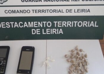 Em flagrante delito com 150 doses de heroína