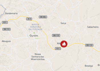 Incêndio em Ourém obriga a cortar IC9