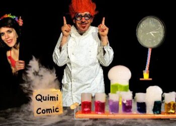 Quimicomic este sábado no Teatro José Lúcio da Silva