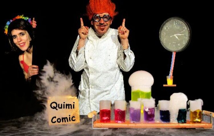 Quimicomic este sábado no Teatro José Lúcio da Silva