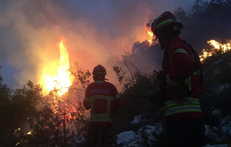Incêndio no Arrabal está em resolução