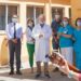 Aplausos de agradecimento na despedida Bilhota Xavier do hospital de Leiria
