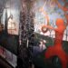 E o colectivo Casota transformou um piso da Arquivo no ateliê do pintor Leonardo Rito