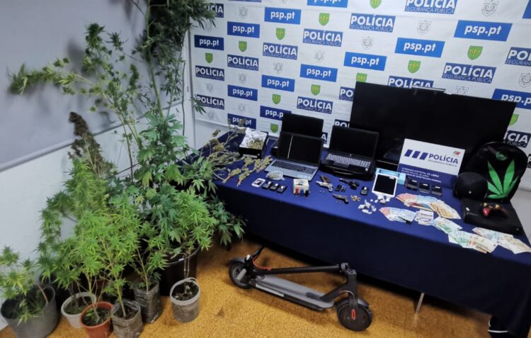PSP de Leiria detém três pessoas em operação de combate ao tráfico de droga