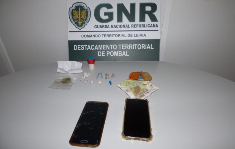 Detido por tráfico de droga no concelho de Pombal