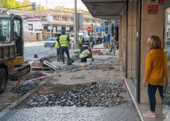 Leiria transformada em estaleiro