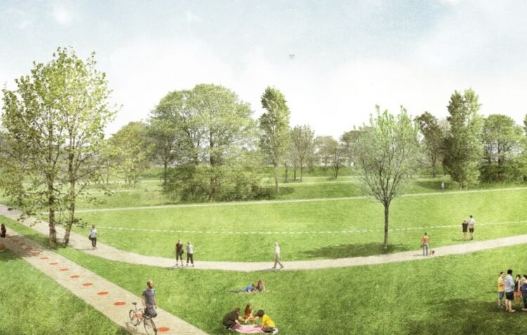Um novo parque verde a nascer em Leiria