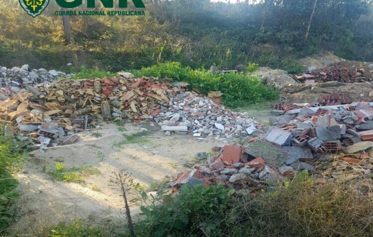GNR detecta descarga ilegal em Leiria