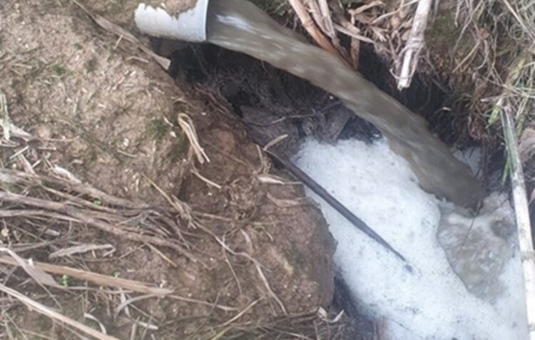 GNR de Caldas da Rainha detecta descarga ilegal