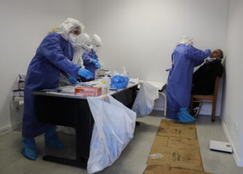 Covid-19: Câmara da Marinha Grande realizados testes a 70 trabalhadores