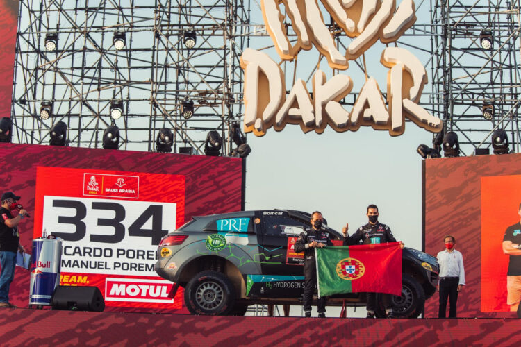 Ricardo Porém confiante para início do Dakar 2021