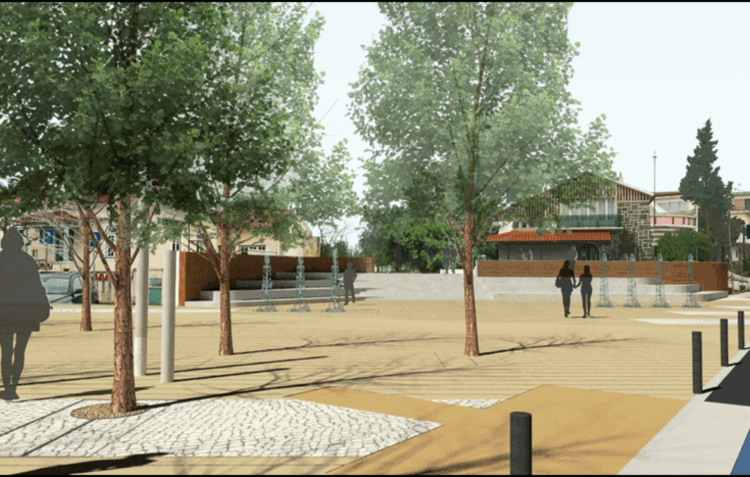 Obra no centro de Monte Real gera polémica e Município faz alterações