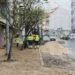 Trânsito interrompido na cidade de Leiria