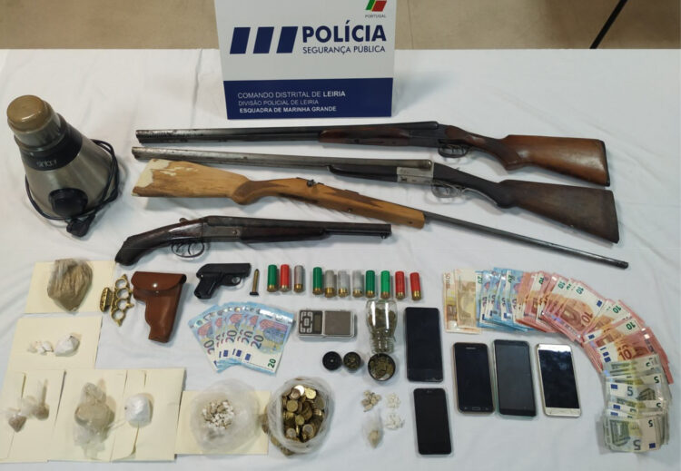 PSP detém cinco pessoas por tráfico de droga