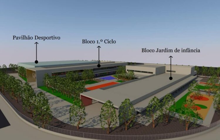 Projecto renovado para o Centro Escolar dos Marrazes