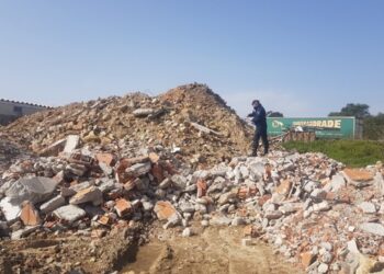 GNR detecta armazenagem ilegal de resíduos de construção em Peniche