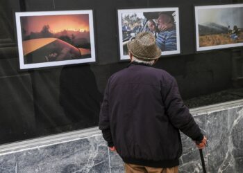 Para ver ao ar livre: imagem seleccionada para o World Press Photo patente em Leiria