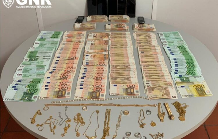 GNR identifica casal por furto de mais de 70 mil euros em Pombal