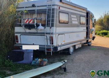 Campismo e caravanismo ilegal resultam em 14 infracções, em Peniche