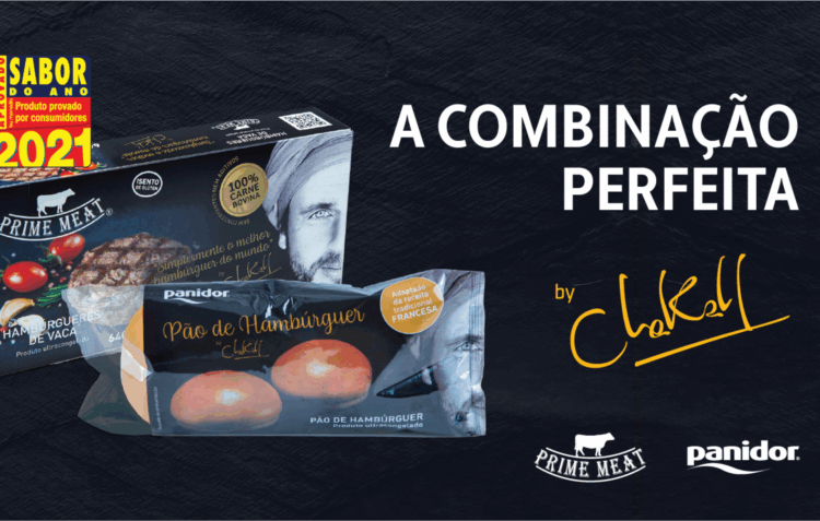 Panidor junta-se à Prime Meat e ao chef Chakall para lançar hambúrguer