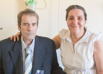 Conheceram-se no hospital de Leiria e decidiram lá casar