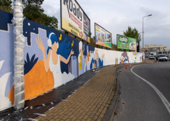 Mural junto ao IC2 serve para “incentivar visitas turísticas” a Pombal