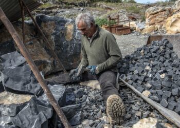 Já não há quem queira partir pedra para calçada à portuguesa