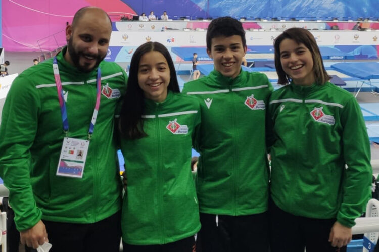 Atletas do Trampolins Clube de Leiria representam Portugal no Europeu, em Sochi