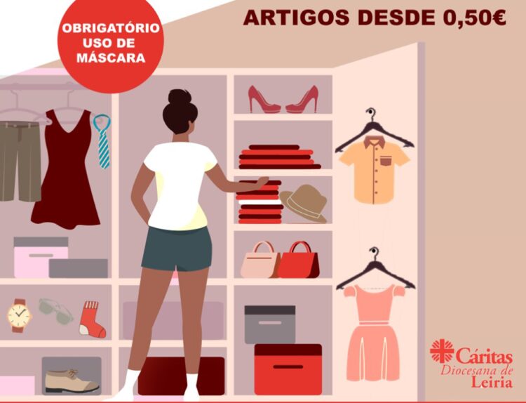 Feira da Cáritas desafia comunidade a adquirir bens, ajudando o próximo