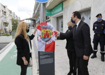 Homenagem a Carlos Vieira na ciclopista da Avenida Heróis de Angola