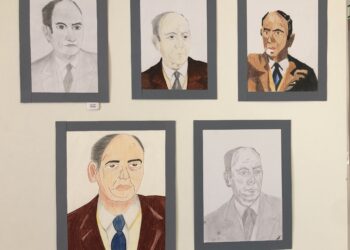 Alunos celebram 120 de Nery Capucho, com vários trabalhos sobre o pintor