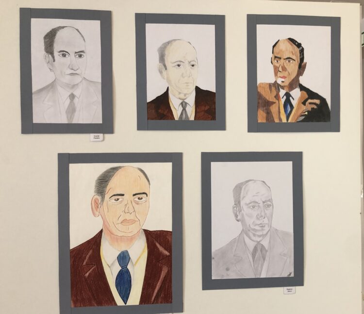 Alunos celebram 120 de Nery Capucho, com vários trabalhos sobre o pintor