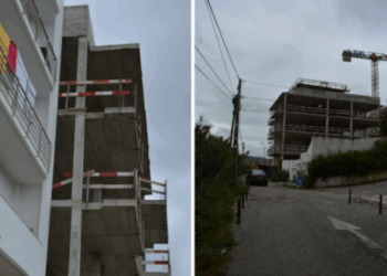 Peritagem da Ordem dos Arquitectos conclui  que prédio desalinhado viola PDM da Nazaré