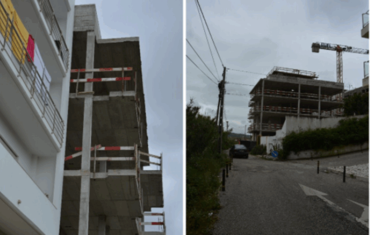 Peritagem da Ordem dos Arquitectos conclui  que prédio desalinhado viola PDM da Nazaré