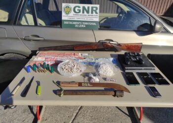 GNR de Leiria detém três pessoas que operavam rede de tráfico de droga