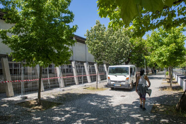 Iniciaram a obras de requalificação no edifício da Rodoviária em Leiria