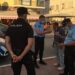 Polícias espanhóis patrulharam a Nazaré durante uma semana