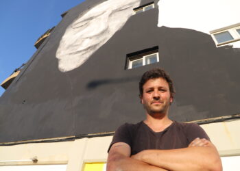 Pintura mural homenageia população da Vieira, a arte xávega, o pinhal e a cultura avieira