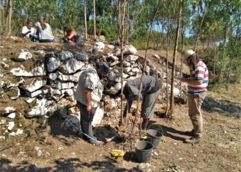 Dia Aberto em escavação de povoado pré-histórico em Peniche