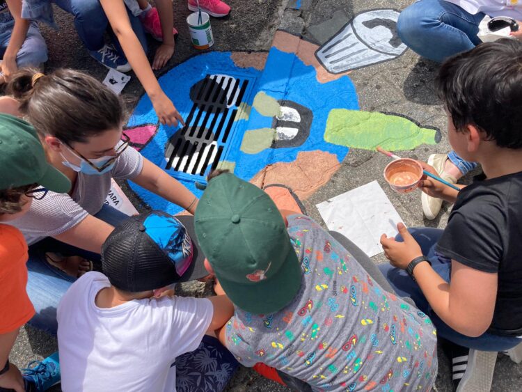 Menção honrosa para participação em projecto que explica que o mar começa na sarjeta