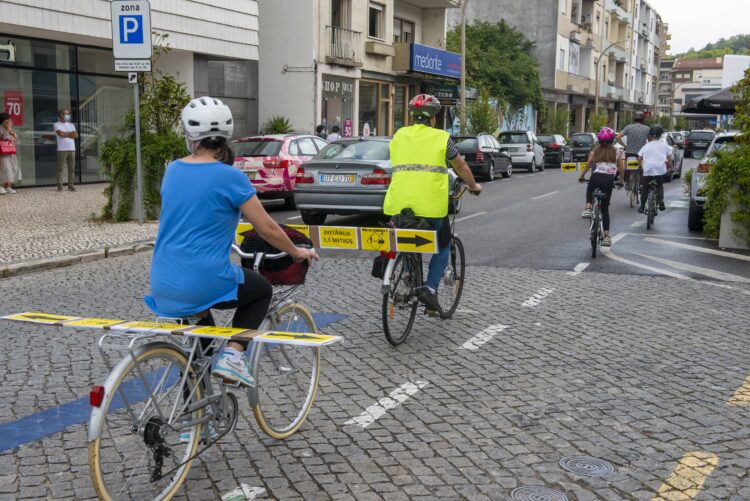 Vigília em Leiria sensibiliza para a convivência “harmoniosa” entre automóvel e bicicleta