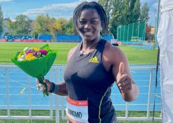 Auriol Dongmo vence lançamento do peso do Meeting de Budapeste