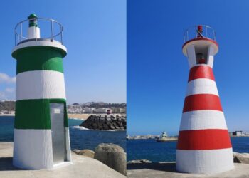 Farolins dos portos da Nazaré e de Peniche foram reabilitados