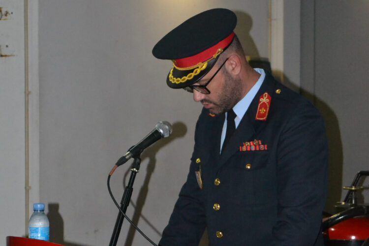 Hugo Borges é o novo comandante dos bombeiros da Batalha
