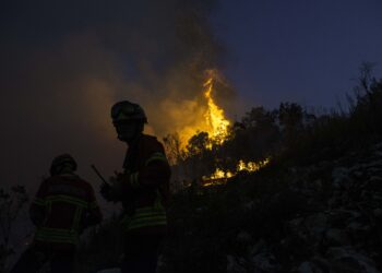 Fogo no Tinto, concelho de Pombal, entrou em fase de resolução